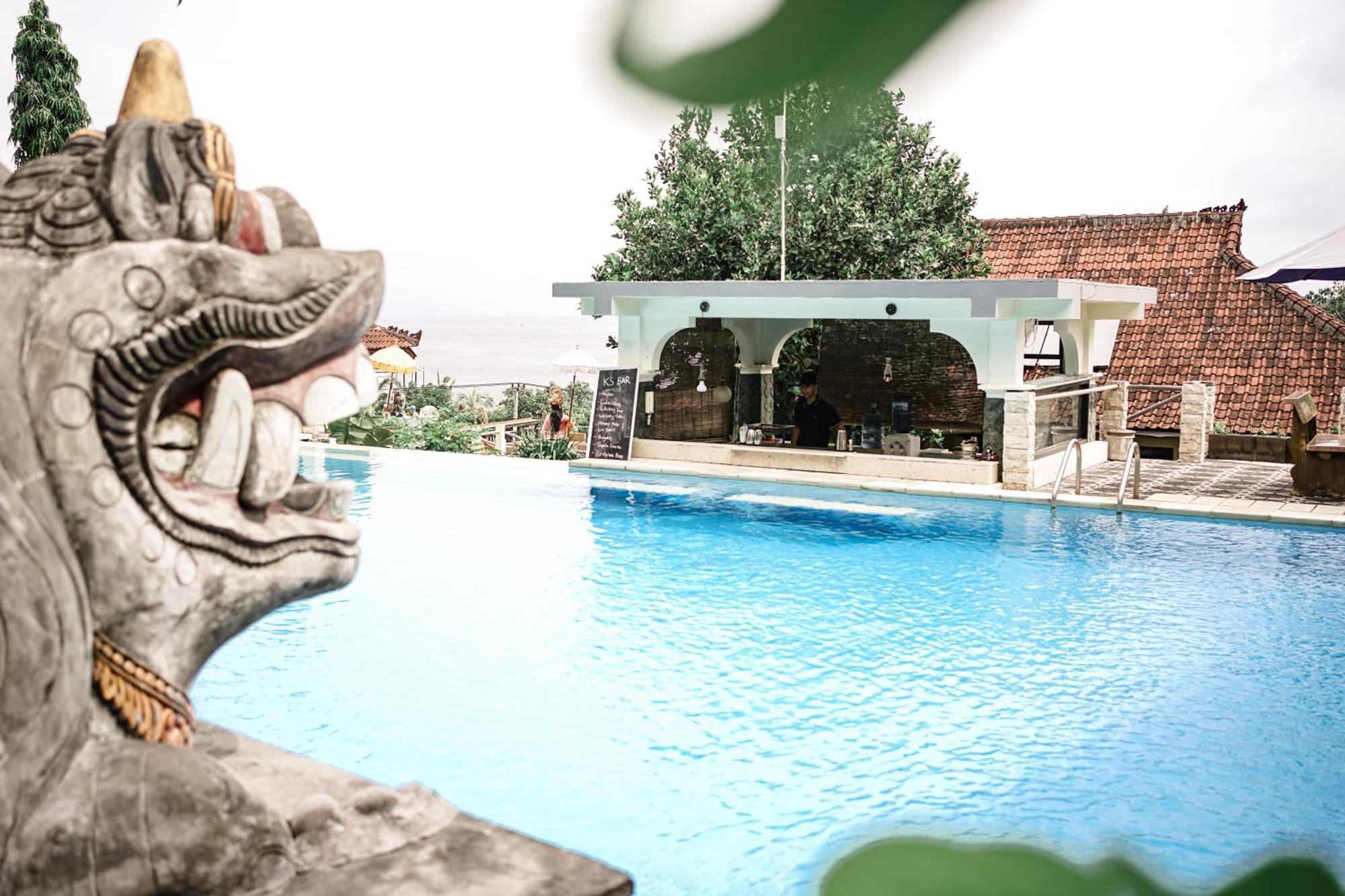 Amed Cafe & Hotel Kebun Wayan Экстерьер фото